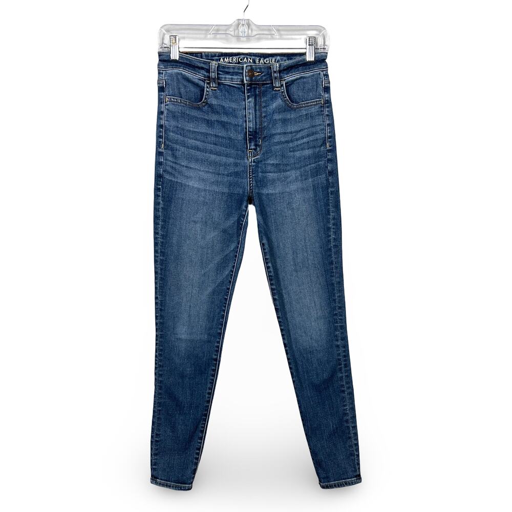American Eagle Next Level Stretch Super High Rise Jegging Jeans Size 4